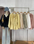 Ladies Casual Ruffle Neckline Long Sleeves Blouse